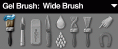 GEL tools menu